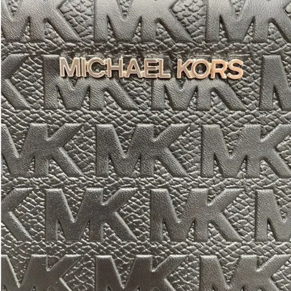 MICHAEL KORS LARGE EAST WEST CROSSBODY BLACK - Picture 8 of 16